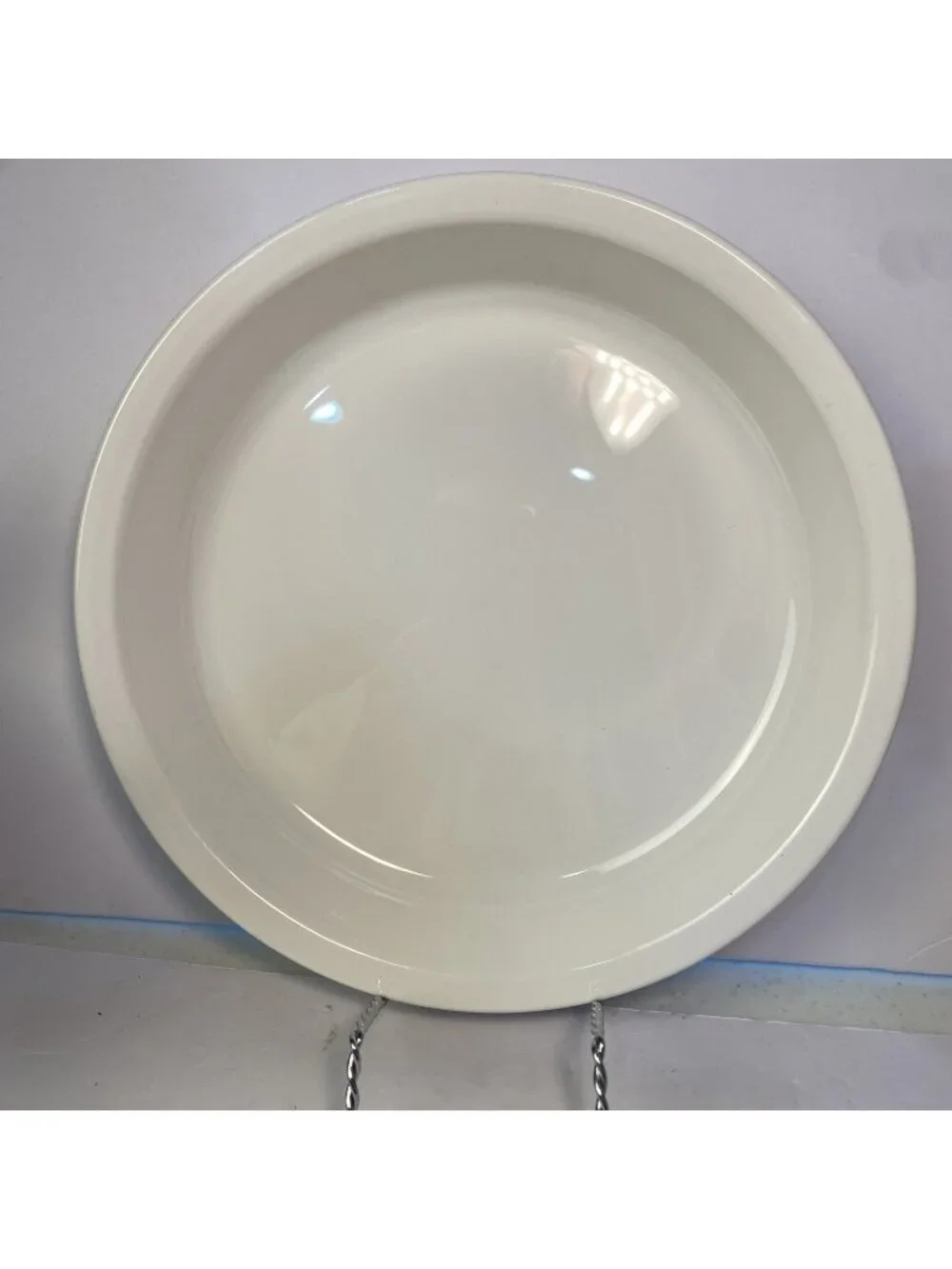 Vintage Corning Ware White P-309 Vintage Pie Plate Serving Dish 9”